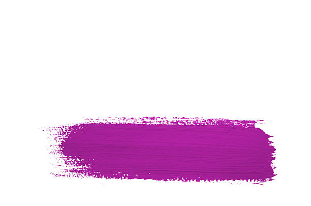 istock Pink brush stroke isolated on background 2238253803