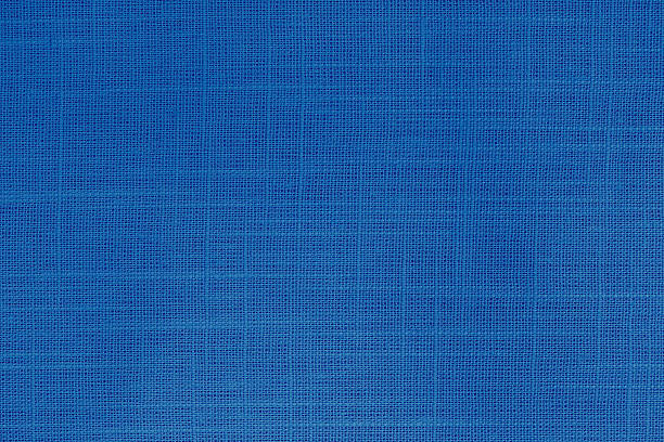 istock Dark blue linen fabric cloth texture for background, natural textile pattern. 2238257284