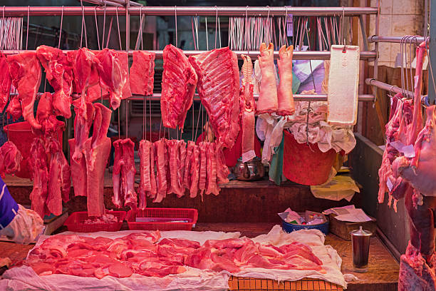 istock Pork Butcher Shop Market 2238259486