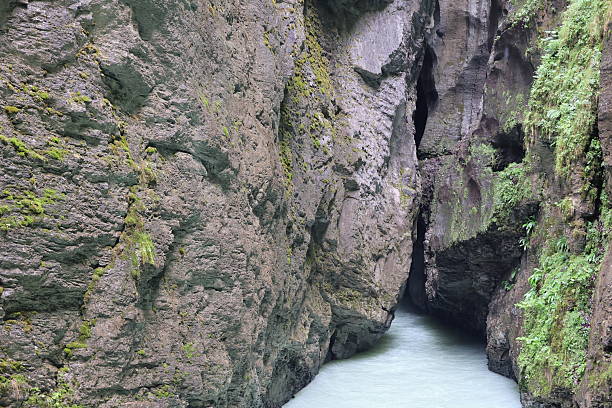Meiringen, Switzerland: -The Aare Gorge is a gorge near Meiringen in the Bernese Oberland in Switzerland.