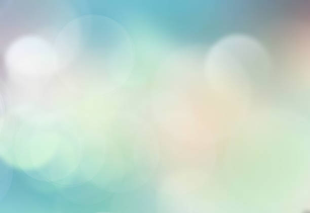Green blue blurred background.Abstract soft colors illustration.Nature bokeh wallpaper.