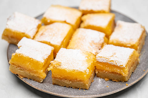 istock Homemade Lemon Dessert Bars with Powdered Sugar 2238282771