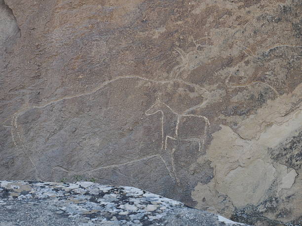 istock Gobustan Rock Art Cultural Landscape 2238292128