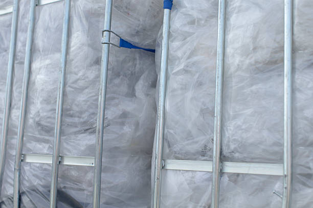 istock Plastic packaging prepared for recycling. Sustainable waste management 2238293043