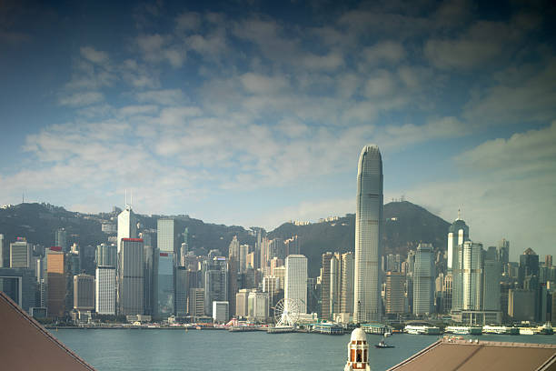 istock Hong Kong city skyline from a high vantage point 2238295904