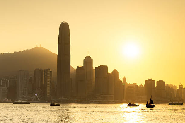 istock Hong Kong city skyline from a high vantage point 2238297739