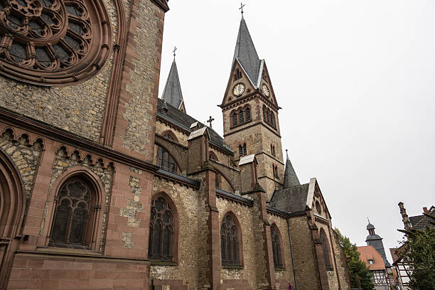istock St. Peter Cathedral in Heppenheim in Germany 2238299745