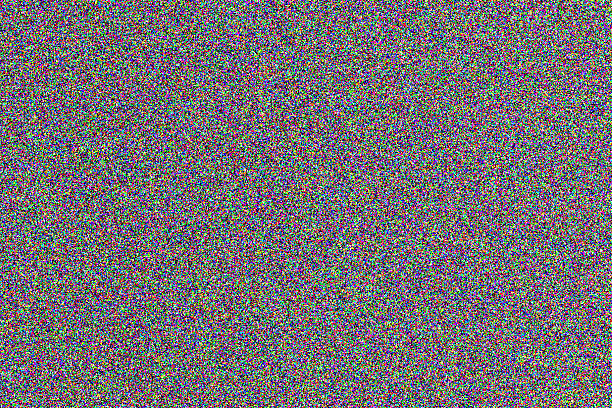 istock A chaotic abstract background filled with multi-colored, fine-grained digital noise and countless bright pixels, perfect for glitch art or data overload themes. 2238312767