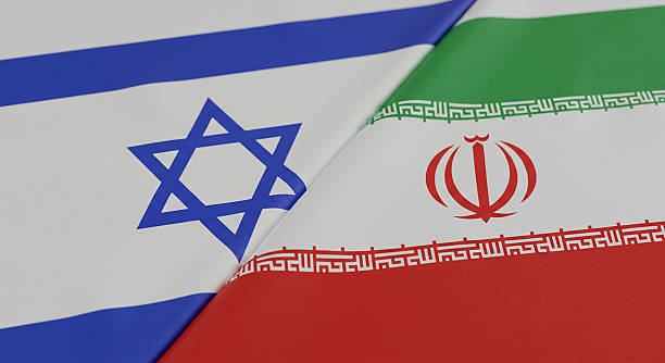 istock Flags of Israel and Iran 2238318746