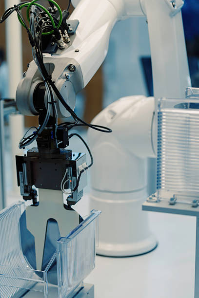 istock robot arm working in chip wafer factory 2238320767