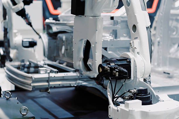 istock robot arm working in car factory 2238320988