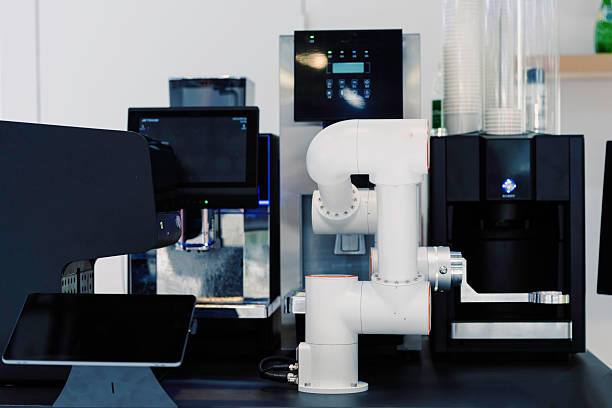 istock The robot works in a coffee shop. 2238321059