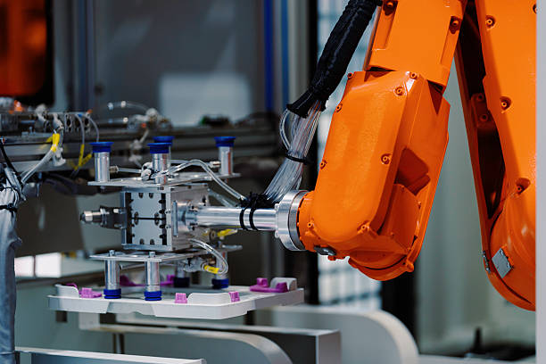 istock robot arm working in factory 2238321086