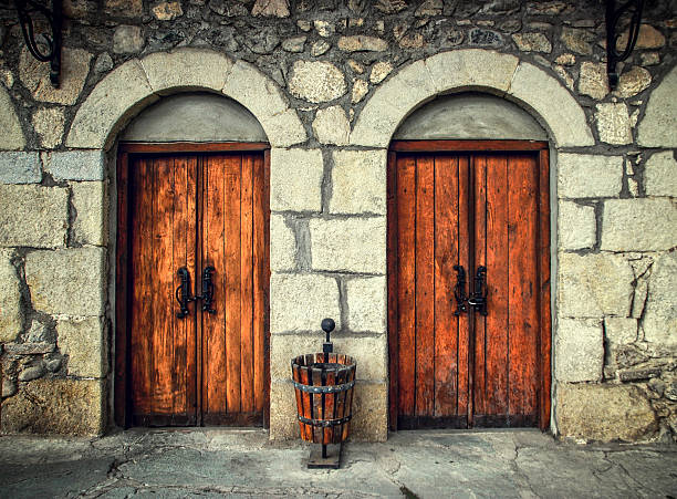 Tufenkian Old Dilijan Complex , Old door Dilijan , Armenia