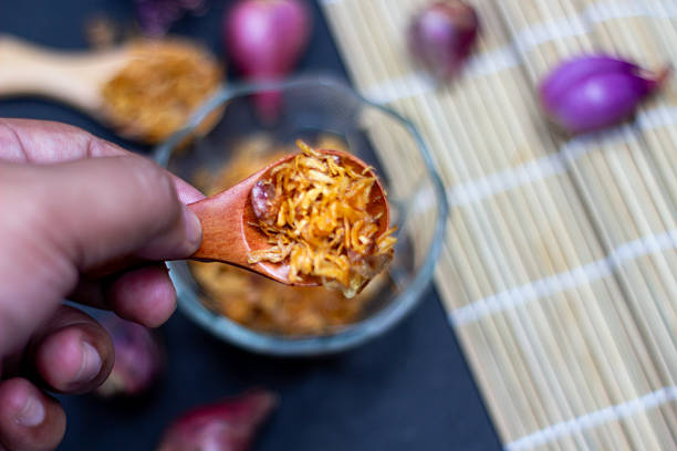 istock Fried Shallots Crispy and Delicious Culinary Ingredient 2238329705