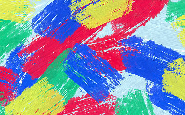 istock abstract paint texture on canvas gradient colorful grainy modern background 2238336310