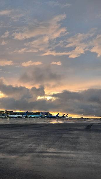 istock Twilight Over Vancouver International Airport 2238347382