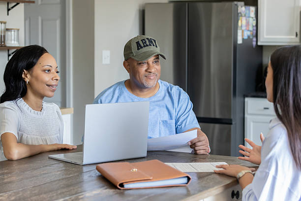 istock Veteran couple planning their future finances 2238368070
