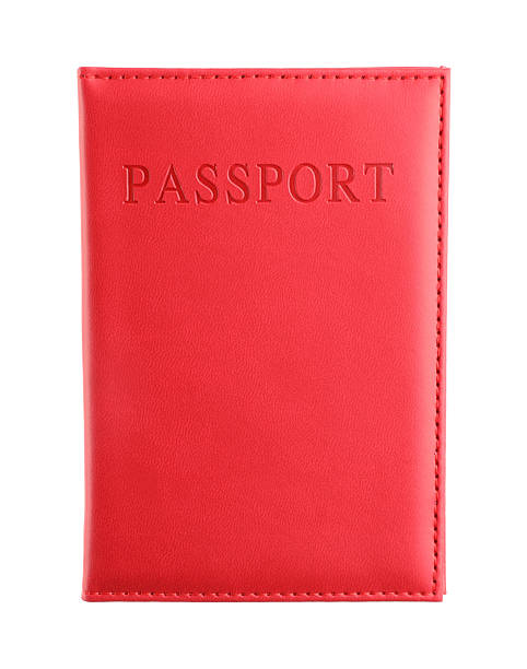 istock Passport in red cover isolated on white 2238379788