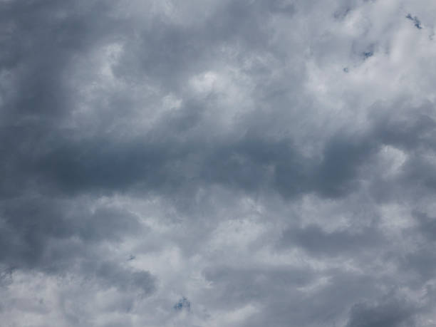 istock Beautiful rain clouds in the sky 2238384688