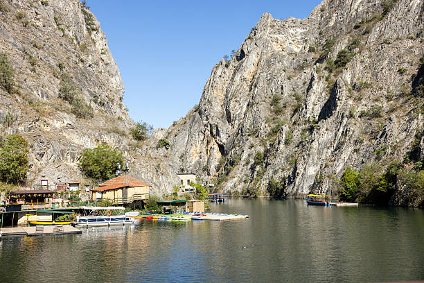 Matka Canyon, near Skopje in North Macedonia