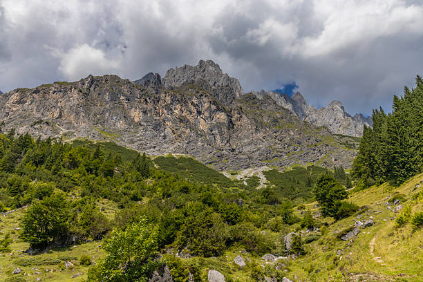 istock Hochkonig mountain range in Austria. Alps mountains on a sunny day 2238389156