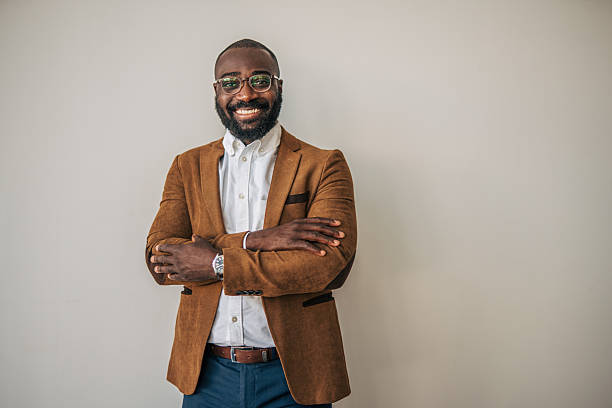 istock Confident black businessman smiling with arms crossed 2238394816