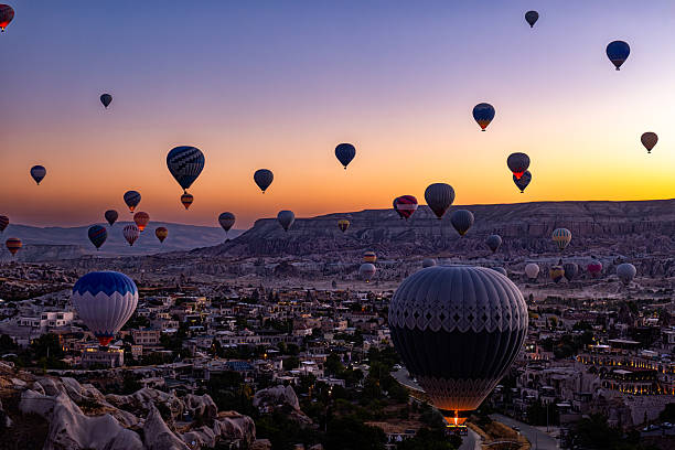 istock Hot air balloon tour in Cappadocia 2238398425