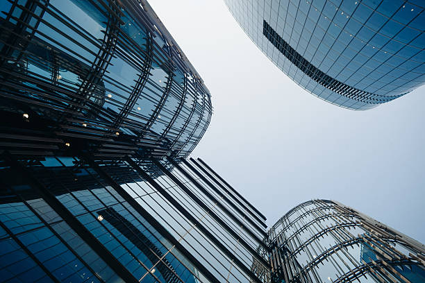 istock skyscraper in megalopolis with glass windows 2238425854