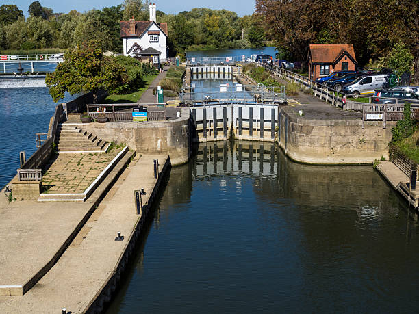 istock Goring Lock, River Thames, Goring, Berkshire, UK. 2238445654
