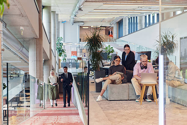 istock In a modern startup office, a diverse group of young professionals collaboratively tackles various business problems and challenges, surrounded by their engaged colleagues, fostering innovation and productivity 2238454519