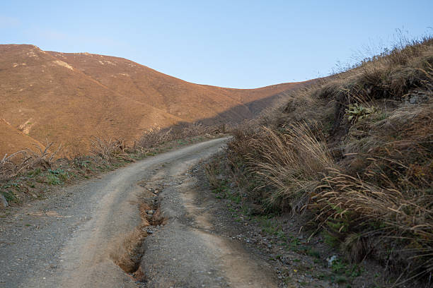 4x4 dirt road in northern Montana, United States