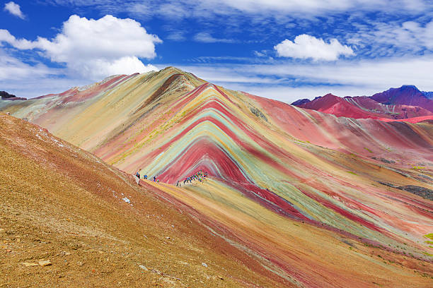 istock Vinicunca, Cusco Region, Peru. Montana de Siete Colores, or Rainbow Mountain. 2238466103