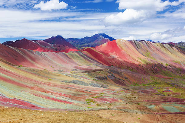 istock Vinicunca, Cusco Region, Peru. Montana de Siete Colores, or Rainbow Mountain. 2238466117