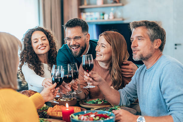 istock Cheers to this great Thanksgiving dinner 2238469398