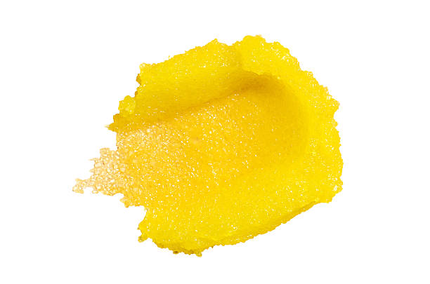 istock cosmetic smear scrub cream texture on a white background 2238470166