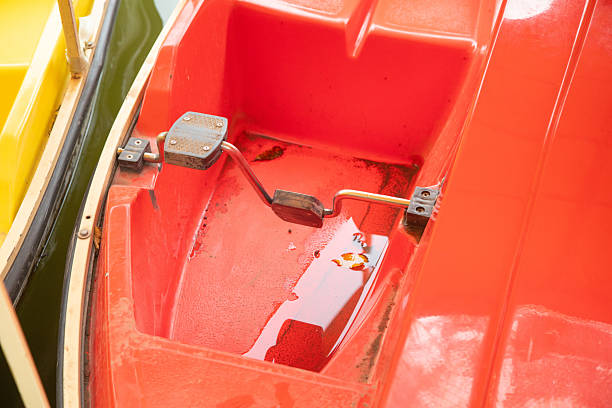 istock Closeup view of boat pedal. 2238476163