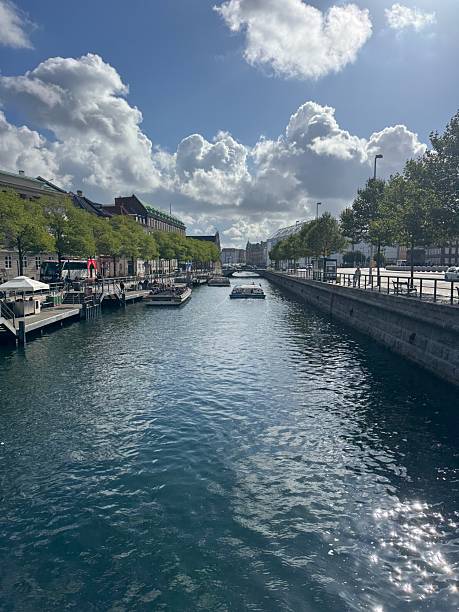 istock Scenic Canal View in Copenhagen, Denmark