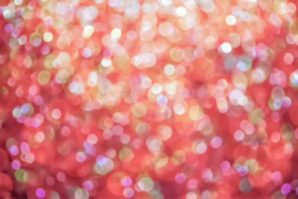 A Christmas blurry background with bokeh effect, suitable for any Christmas and New Year themed design, as well as for any holiday
