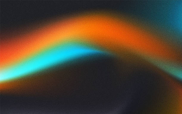 istock background grainy concept black, orange and blue gradient colorful 2238512280