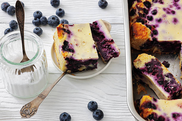 istock Finnish Blueberry pie in a baking dish 2238512744