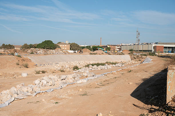 istock Ravine reconstruction work one year after the DANA floods in Valencia 2238513297