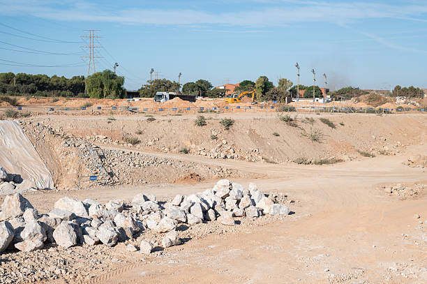 istock Reconstruction work after DANA floods in Barranco del Poyo, Valencia 2238513356