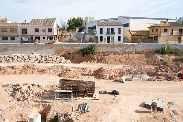 istock Reconstruction work at Barranco del Poyo after DANA floods 2238513711