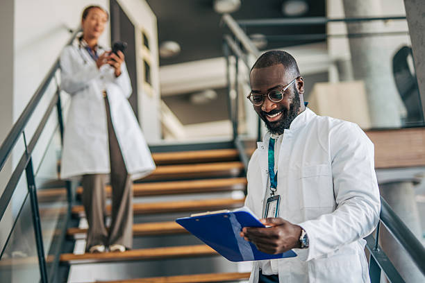 istock Medical professionals working in a modern hospital setting 2238523911