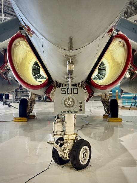 Engine intakes of EA6B Prowler
