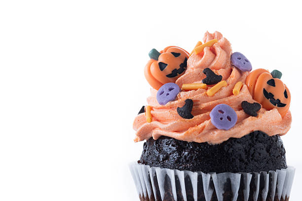 istock Halloween cupcakes with Halloween sprinkles 2238534307