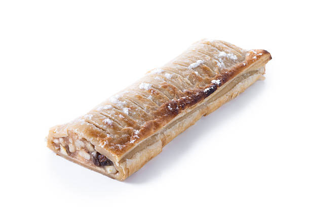 Homemade apple strudel