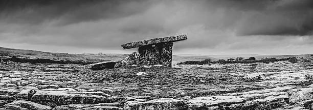 Poulnabrone Dolmen. County Meath. Ireland.
