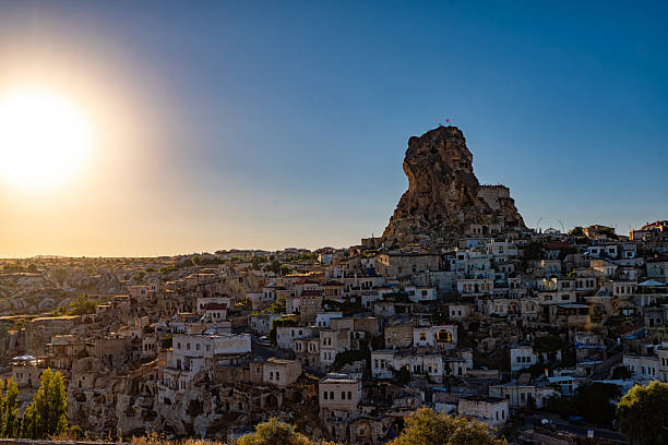 istock Sunset inGoreme town in Cappadocia 2238561048